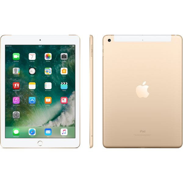 Apple iPad (2017) 5th Generation 9.7", MPGW2LL/A Wi-Fi, 128GB - Gold - Refurbished Fair