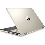 HP Pavilion 14-BA090NA 14" Laptop Intel Core i5-7200U 8GB RAM 256GB SSD - Gold - MISSING FEET & DAMAGED PLASTIC
