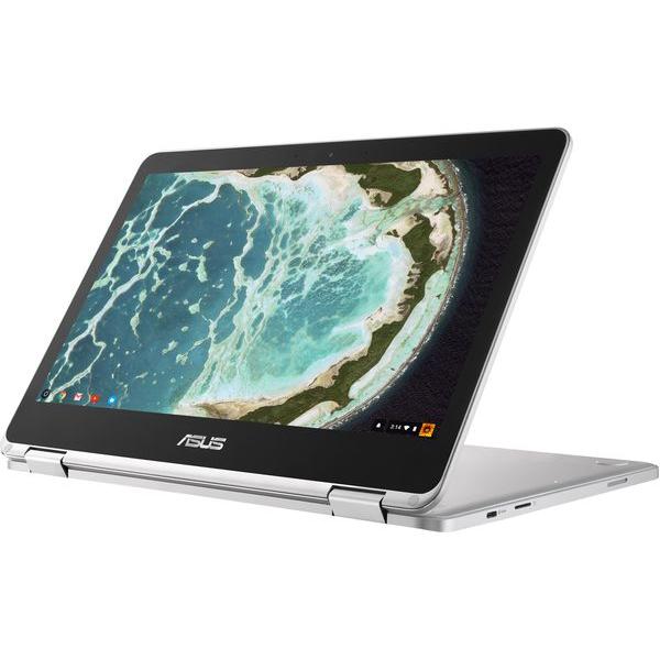 Refurbished ASUS Chromebook Flip C302C Intel Core M3-6Y30 8GB RAM 32GB 12.5" - Silver - Excellent