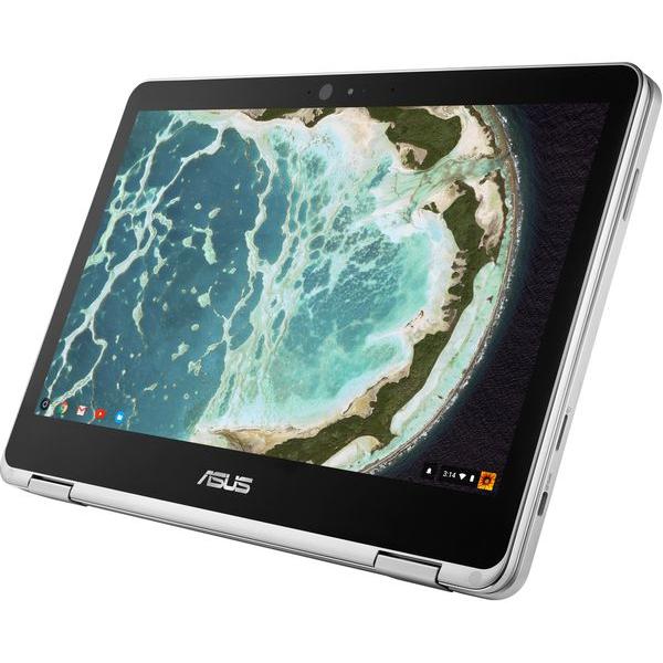Refurbished ASUS Chromebook Flip C302C Intel Core M3-6Y30 8GB RAM 32GB 12.5" - Silver - Excellent