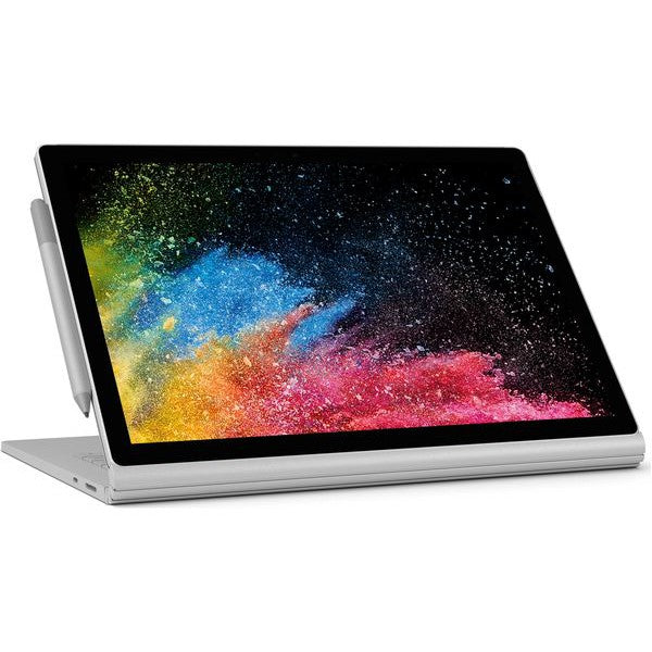 Microsoft Surface Book 2 13.5" Laptop, Intel Core i5, 8GB RAM, 128GB SSD, Silver - Refurbished Good