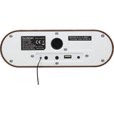 Sandstrom S-DBTW18 DAB+/FM Bluetooth Clock Radio - Wood - Pristine