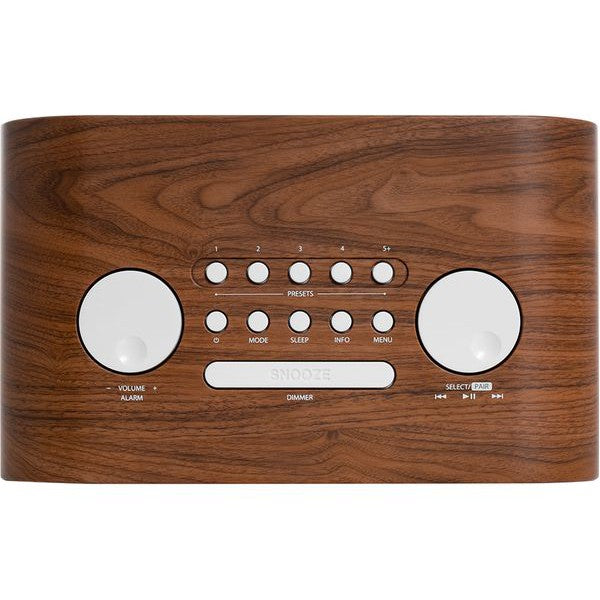 Sandstrom S-DBTW18 DAB+/FM Bluetooth Clock Radio - Wood - Pristine