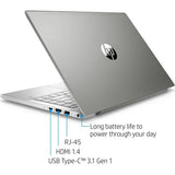 Refurbished HP Pavilion 14-CE0594SA 14" Intel Pentium 4415U 4GB RAM 128GB - Silver - Excellent