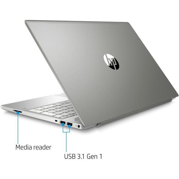 Refurbished HP Pavilion 15-CW1507SA AMD Ryzen 5 3500U 8GB RAM 256GB 15.6" - Silver - Good