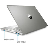 Refurbished HP Pavilion 15-CW1507SA AMD Ryzen 5 3500U 8GB RAM 256GB 15.6" - Silver - Good