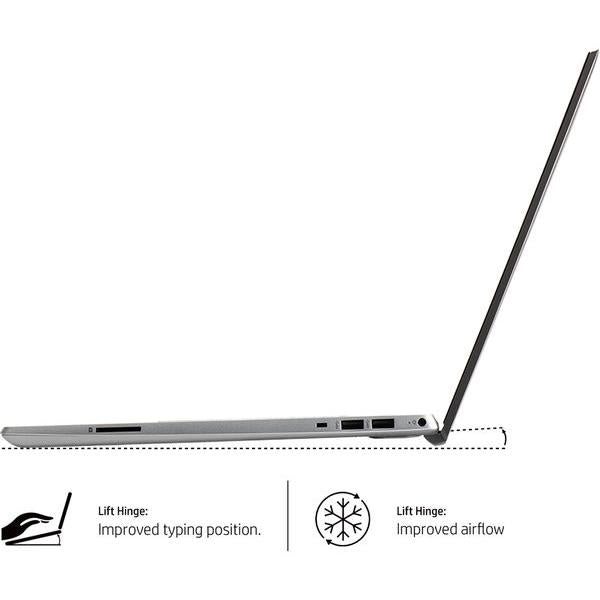 Refurbished HP Pavilion 15-CW1507SA AMD Ryzen 5 3500U 8GB RAM 256GB 15.6" - Silver - Good
