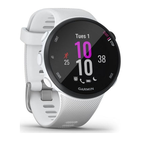 Garmin Forerunner 45S GPS Running Watch - White - Refurbished Pristine