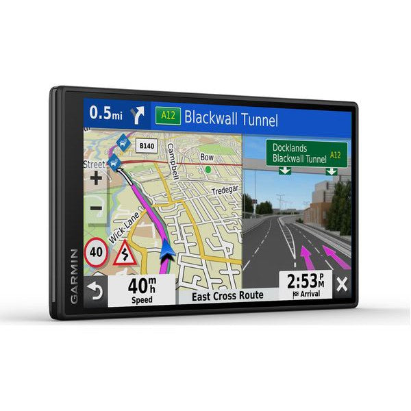 GPS Garmin DriveSmart 55 - Ecran 5.5" - Cartes Europe - Trafic Temps Réel - Assistant Vocal - Wi-Fi