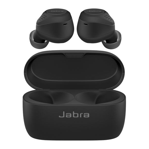 Jabra Elite 75T Noise Cancelling Wireless Bluetooth Earbuds - Black - Refurbished Excellent