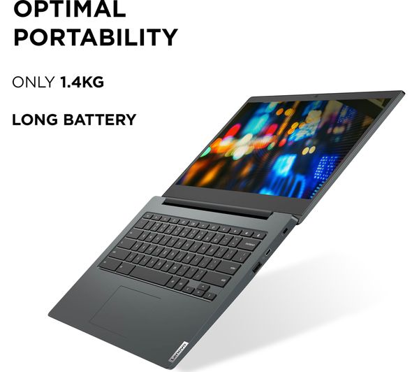 Refurbished Lenovo IdeaPad 3i Intel Celeron N4020 4GB RAM 64GB 14" - Abyss Blue - Good