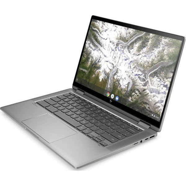 Refurbished HP x360 Chromebook Intel Pentium Gold 4GB RAM 64GB 14" - Silver - Excellent