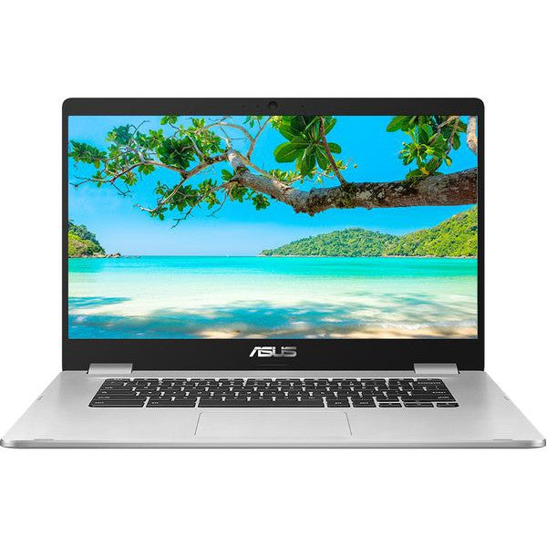 Refurbished ASUS Chromebook C523 Intel Celeron N3350 4GB RAM 64GB - Silver - Good