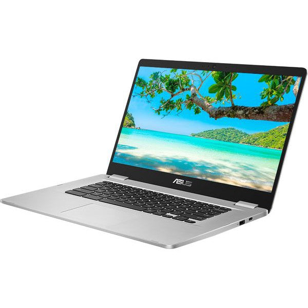 Refurbished ASUS Chromebook C523 Intel Celeron N3350 4GB RAM 64GB - Silver - Good