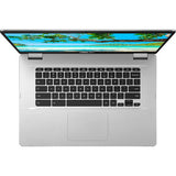 Refurbished ASUS Chromebook C523 Intel Celeron N3350 4GB RAM 64GB - Silver - Good