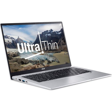 Acer Swift 1 SF114-34-P8HH, Intel Pentium N6000, 4GB RAM, 128GB SSD, 14'', Silver - Refurbished Excellent
