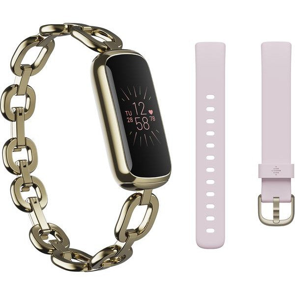 Fitbit Luxe with Gold Gorjana Fitness Tracker - Refurbished Good