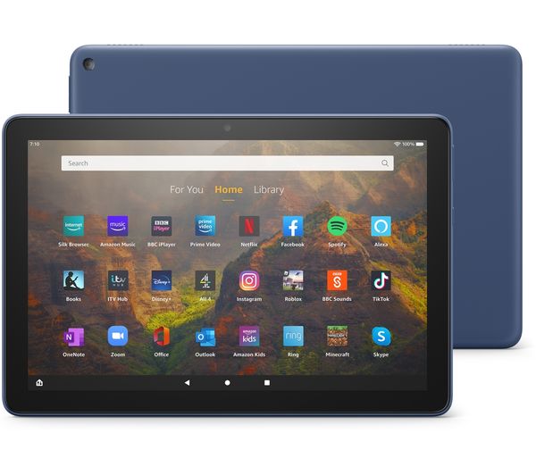 Amazon Fire HD 10 Tablet 32GB 10.1 Inch Display - Denim - Refurbished Excellent