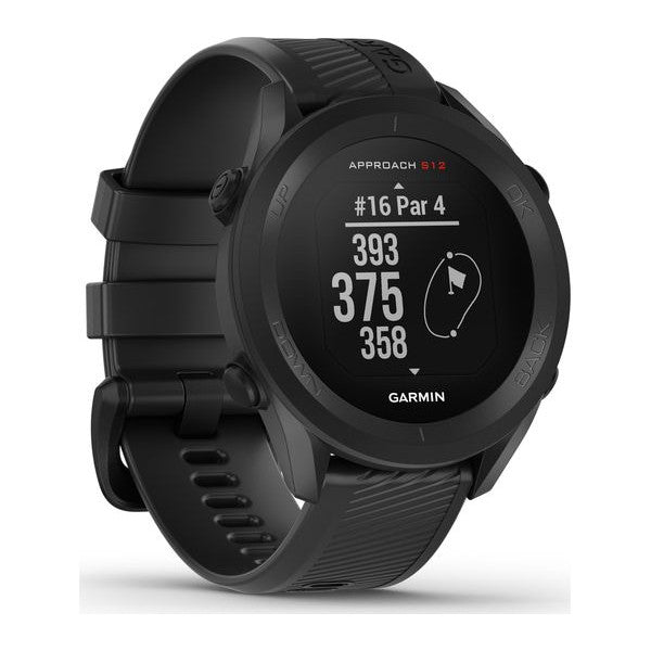 Garmin Approach S12 GPS Golf Watch - Black