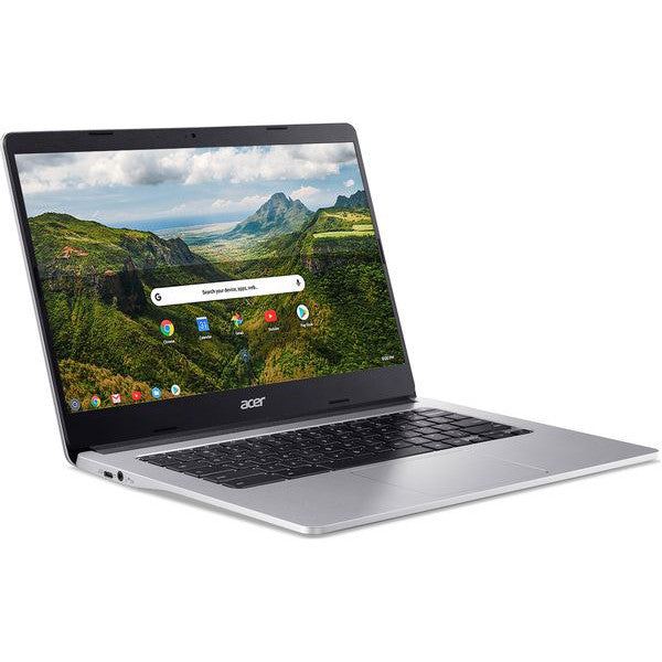 Refurbished Acer Chromebook 314 MediaTek MT8183C 4GB RAM 128GB 14" - Silver - Good
