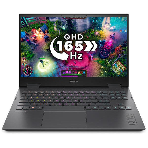 HP Omen 16-C0500NA 16.1'' Gaming Laptop, AMD Ryzen 7, 16GB RAM, 512GB SSD, Black (4S1C6EA#ABU) - Refurbished Pristine