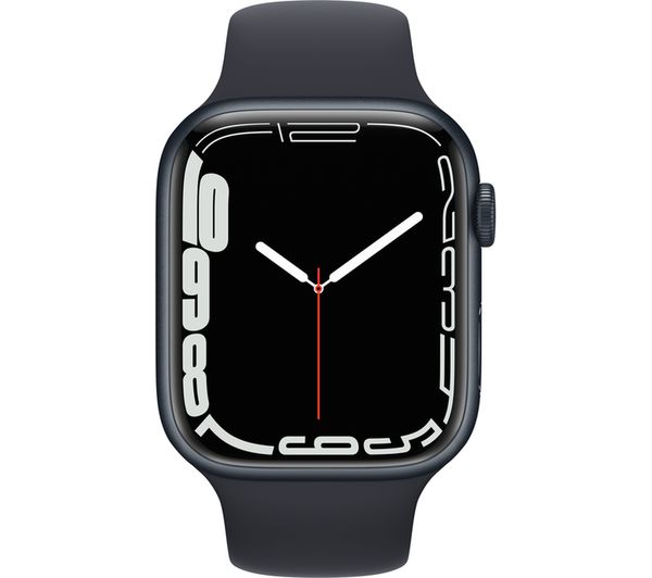 Apple Watch Series 7 45mm GPS Midnight Aluminium Midnight Sport Band