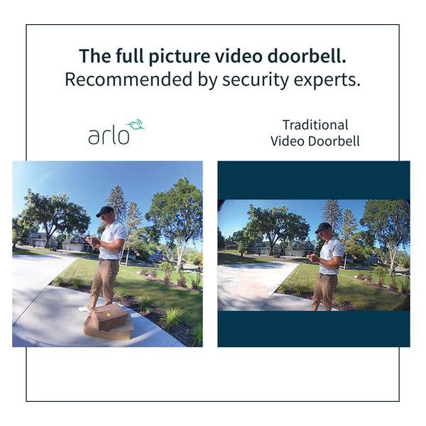 Arlo AVD2001B Essential Video Doorbell Wire-Free & Chime 2