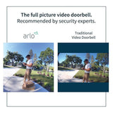 Arlo AVD2001B Essential Video Doorbell Wire-Free & Chime 2