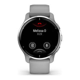 Garmin Venu 2 Plus - Powder Grey & Silver - Refurbished Pristine