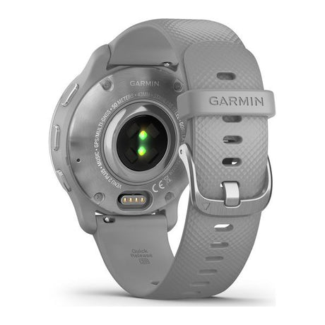Garmin Venu 2 Plus - Powder Grey & Silver - Refurbished Pristine