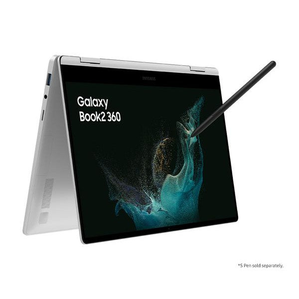 Refurbished Samsung Galaxy Book 2 360 13.3" Intel Core i7-1255U 16GB RAM 512GB - Silver - Excellent