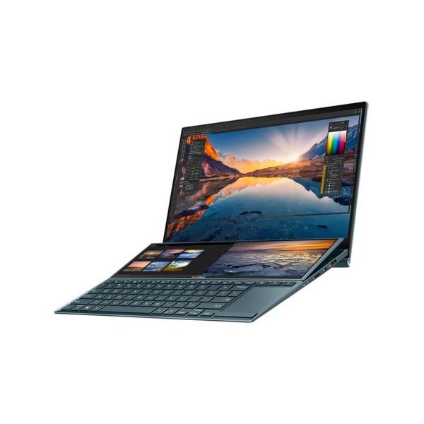 Refurbished Asus ZenBook Duo 14 Intel Core i5-1155G7 16GB RAM 512GB - Celestial Blue - Excellent