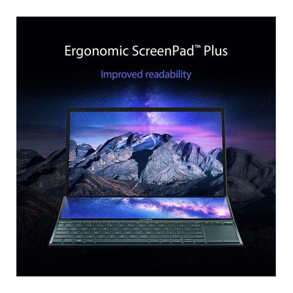 Refurbished Asus ZenBook Duo 14 Intel Core i5-1155G7 16GB RAM 512GB - Celestial Blue - Excellent
