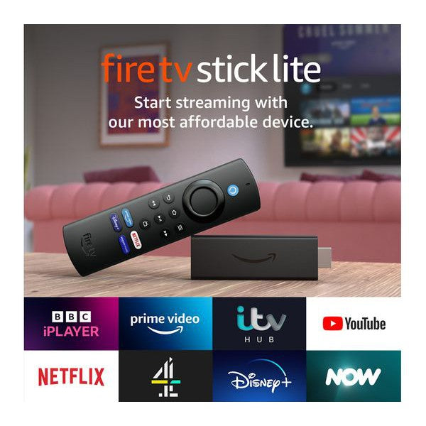 Amazon Fire TV Stick Lite with Alexa Voice Remote (2021) - Pristine