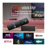 Amazon Fire TV Stick Lite with Alexa Voice Remote (2021) - Pristine