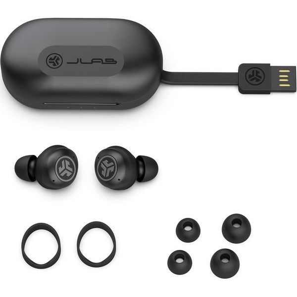 JLab JBuds Air Pro In-Ear True Wireless Earbuds - Black - New