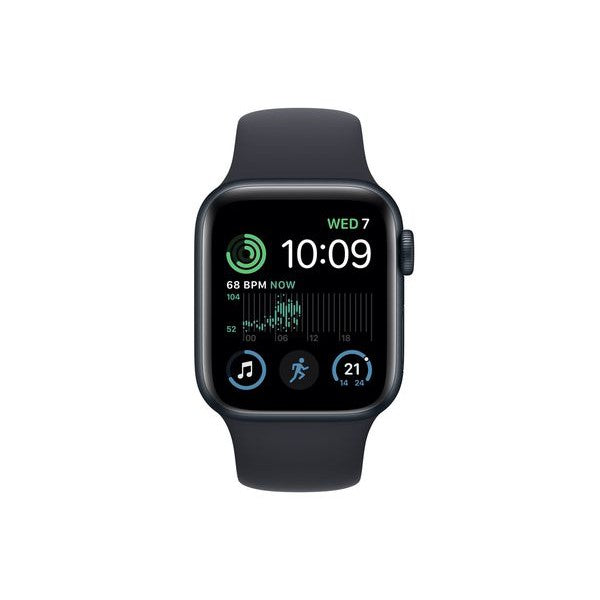 Apple Watch Series SE (2022) 40mm Aluminium Case - GPS - Midnight - Refurbished Good - SCRATCHED SCREEN