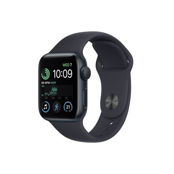 Apple Watch Series SE (2022) 40mm Aluminium Case - GPS - Midnight - Refurbished Good - SCRATCHED SCREEN