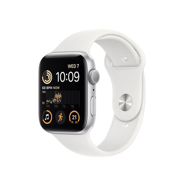 Apple Watch Series SE (2022) 44mm Aluminium Case - GPS - Silver - Refurbished Pristine