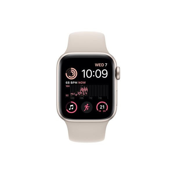 Apple Watch SE 2nd Gen Aluminium GPS + Cellular 40mm MNPH3B/A - Starlight - Refurbished Good