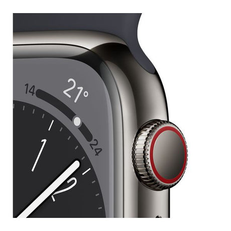 Apple Watch Series 8 41/45mm GPS + Cell Stainless Steel Graphite