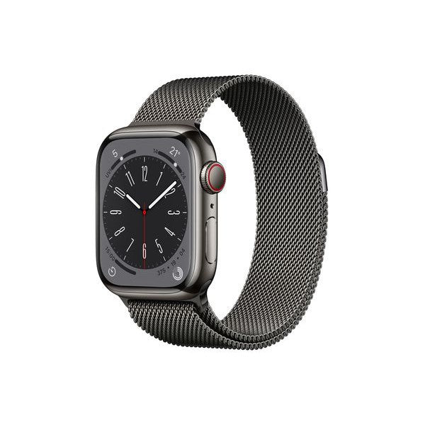Apple Watch Series 8 Cellular MNJM3B/A - Graphite with Graphite Milanese Loop 41 mm