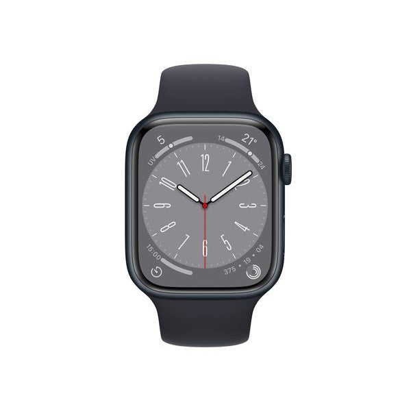 Apple Watch Series 8 MNP53B/A - Midnight with Midnight Sports Band 41 mm - Refurbished Pristine