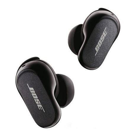 Bose QuietComfort II Wireless Bluetooth Noise-Cancelling Earbuds - Triple Black - Refurbished Excellent