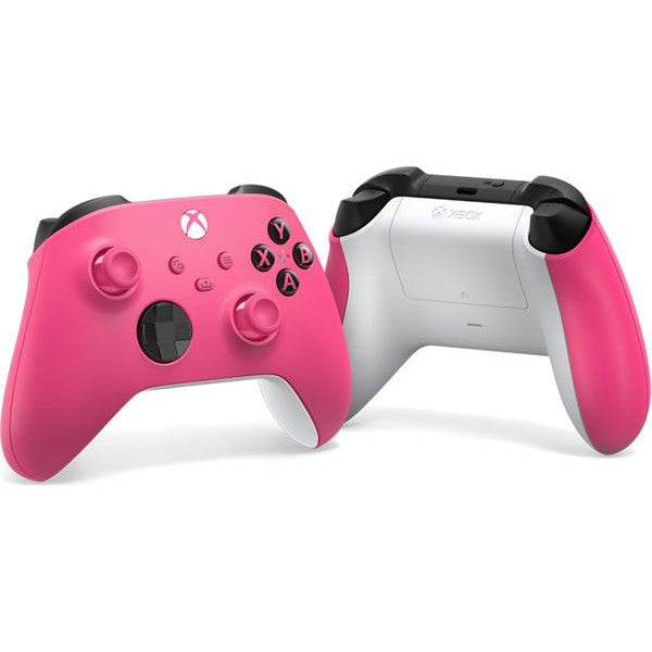 Microsoft Xbox Series X/S Wireless Controller - Deep Pink - Fair - Stained Thumbsticks & Heavy Scratches