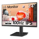 LG 24MS550-B Full HD 24" IPS LCD Monitor - Black - New