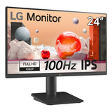 LG 24MS550-B Full HD 24" IPS LCD Monitor - Black - New