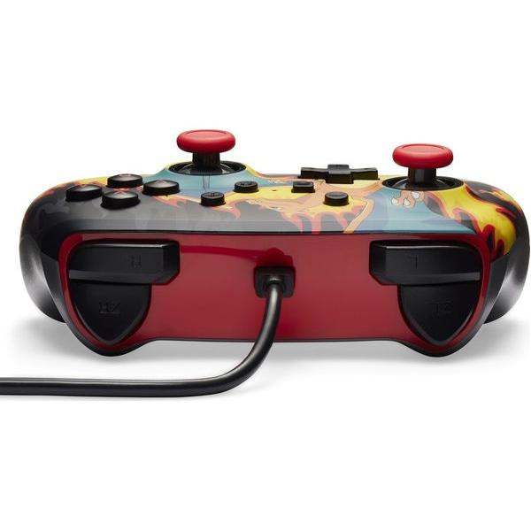 PowerA Enhanced Wired Controller for Nintendo Switch - Charizard Firestorm - Pristine