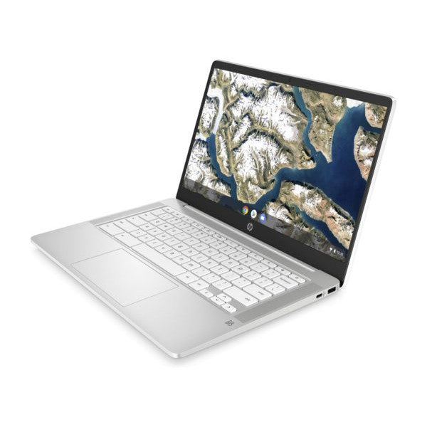 HP 14A-NA0503SA 14" Laptop Intel Celeron 4GB RAM 64GB eMMC - White - Pristine