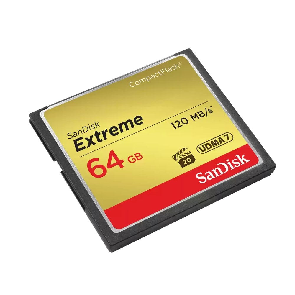 SanDisk Extreme CompactFlash Memory Card - 64 GB